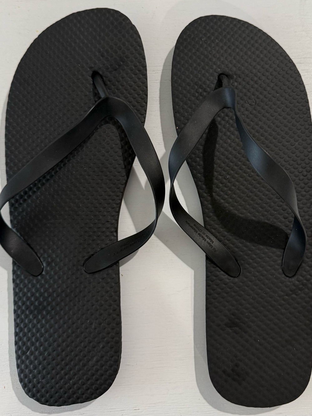 Classic Black Women's Flip Flop Sandals